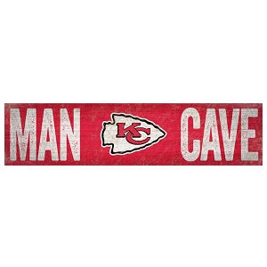 Kansas City Chiefs --- Man Cave Sign