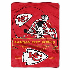 Kansas City Chiefs --- Royal Plush Prestige Design Blanket