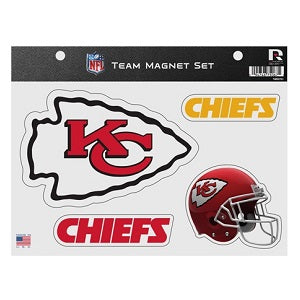 Kansas City Chiefs --- Team Magnet Set