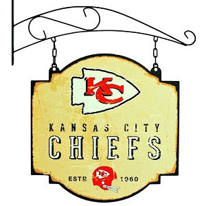 Kansas City Chiefs --- Vintage Tavern Sign