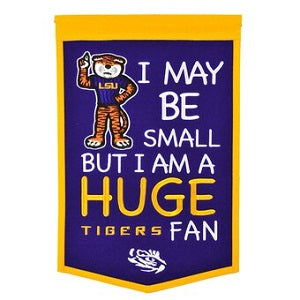 LSU Tigers --- Lil Fan Traditions Banner