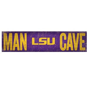 LSU Tigers --- Man Cave Sign