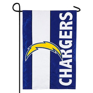 Los Angeles Chargers --- Embroidered Logo Applique Flag