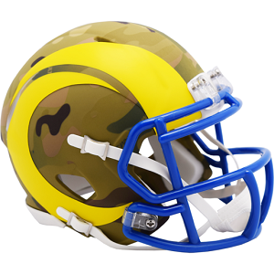 Los Angeles Rams --- Camo Mini Helmet
