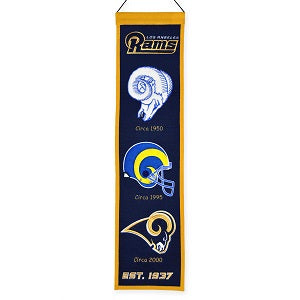 Los Angeles Rams --- Heritage Banner