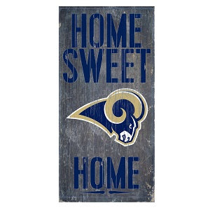 Los Angeles Rams --- Home Sweet Home Wood Sign