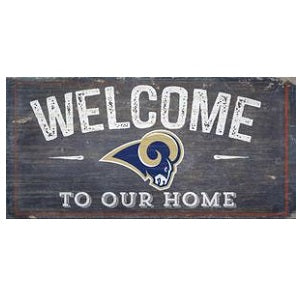 Los Angeles Rams --- Welcome to Our Home Sign