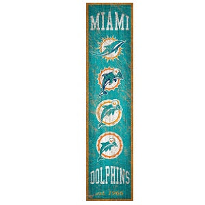 Miami Dolphins --- Distressed Heritage Banner