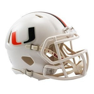 Miami Hurricanes --- Riddell Speed Mini Helmet