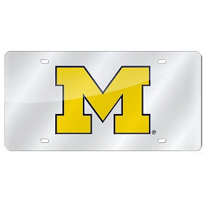 Michigan Wolverines --- Mirror Style License Plate