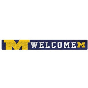 Michigan Wolverines --- Welcome Strip