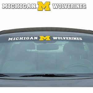 Michigan Wolverines --- Windshield Decal