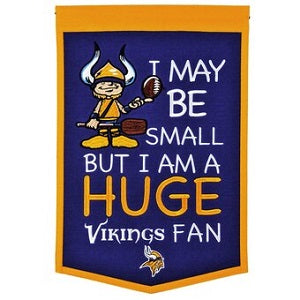 Minnesota Vikings --- Lil Fan Traditions Banner