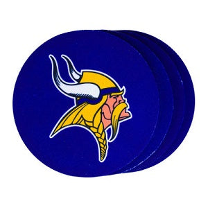 Minnesota Vikings --- Neoprene Coasters 4-pk