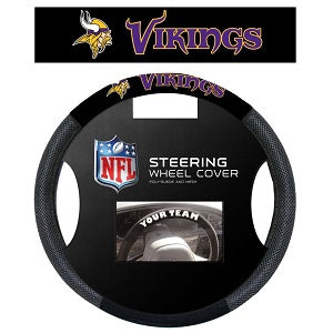 Minnesota Vikings --- Steering Wheel Cover