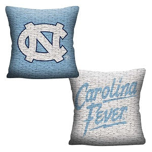 NC Tar Heels --- Invert Woven Pillow