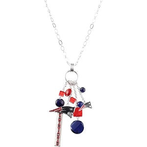 New England Patriots --- Cluster Necklace