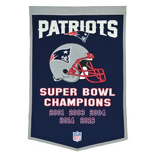 New England Patriots --- Dynasty Banner