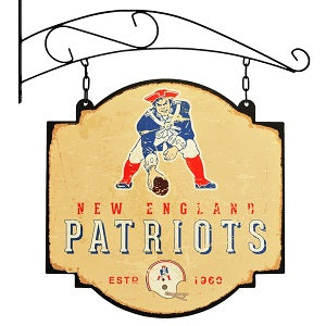 New England Patriots --- Vintage Tavern Sign