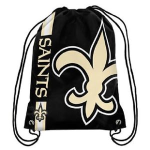 New Orleans Saints --- Big Logo Drawstring Backpack