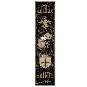 New Orleans Saints --- Distressed Heritage Banner