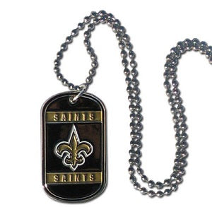 New Orleans Saints --- Neck Tag Necklace