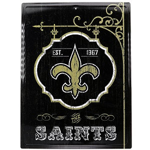 New Orleans Saints --- Team Tin Sign