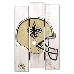 New Orleans Saints --- Wood Fence Sign
