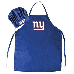 New York Giants --- Apron and Chef Hat