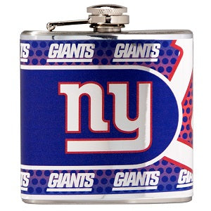 New York Giants --- Stainless Steel Flask