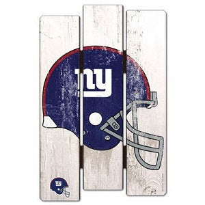 New York Giants --- Wood Fence Sign