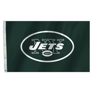 New York Jets --- 3ft x 5ft Flag