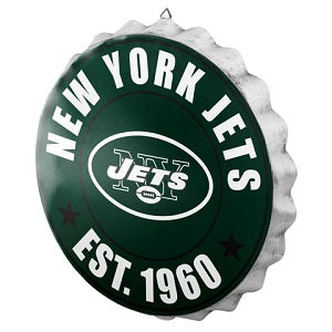 New York Jets --- Bottle Cap Sign