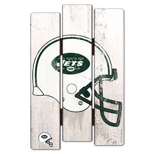 New York Jets --- Wood Fence Sign