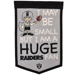 Oakland Raiders --- Lil Fan Traditions Banner