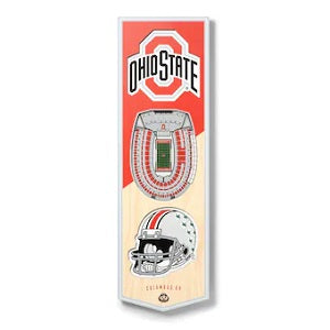 Ohio State Buckeyes --- 3-D StadiumView Banner - Small