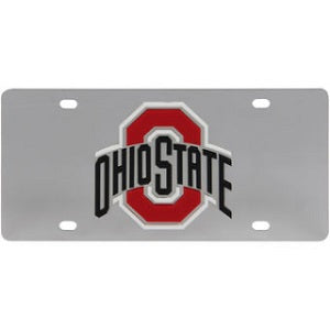 Ohio State Buckeyes --- Mirror Style License Plate