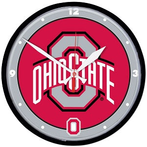 Ohio State Buckeyes --- Round Wall Clock