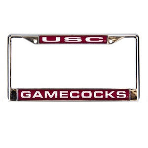 SC Gamecocks --- Laser Cut License Plate Frame