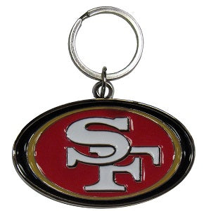 San Francisco 49ers --- Enameled Key Ring