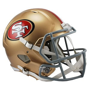 San Francisco 49ers --- Riddell Speed Full-Size Helmet