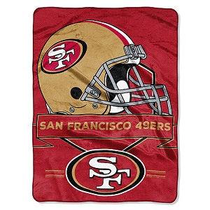 San Francisco 49ers --- Royal Plush Prestige Design Blanket