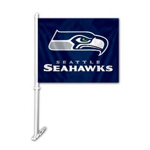 Seattle Seahawks --- Car Flag