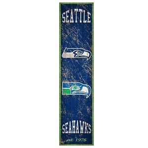 Seattle Seahawks --- Distressed Heritage Banner