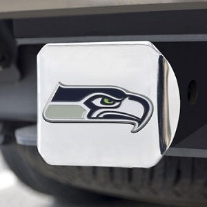 Seattle Seahawks --- Chrome Hitch Cover