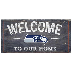 Seattle Seahawks --- Welcome to Our Home Sign