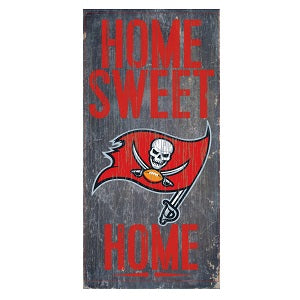 Tampa Bay Buccaneers --- Home Sweet Home Wood Sign
