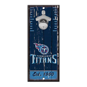 Tennessee Titans --- Bottle Opener Sign