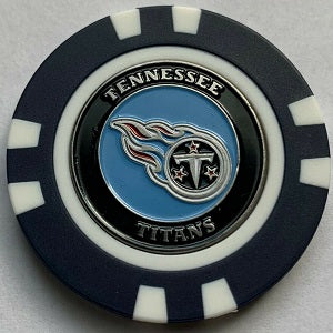 Tennessee Titans --- Poker Chip Ball Marker
