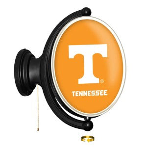 Tennessee Vols --- Original Oval Rotating Lighted Wall Sign